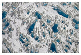 Meltwater Lakes On Hubbard Glacier, Wrangell-St. Elias National Park, Alaska-Paper Art-50,,X34,,