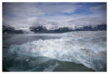 Hubbard Glacier Encroaching On Gilbert Point, Wrangell-St. Elias National Park, Alaska-Paper Art-50,,X34,,