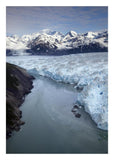 Hubbard Glacier Encroaching On Gilbert Point, Wrangell-St. Elias National Park, Alaska-Paper Art-18,,X26,,