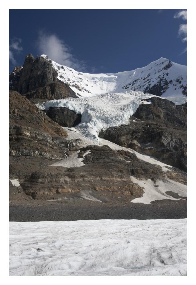 Mount Andromeda And Athabasca Glacier Showing Cirque, Jasper National Park, Alberta, Canada-Paper Art-22,,X32,,