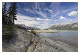 Abraham Lake Created By Bighorn Dam On The North Saskatchewan River, Jasper National Park, Alberta, Canada-Paper Art-20,,X14,,