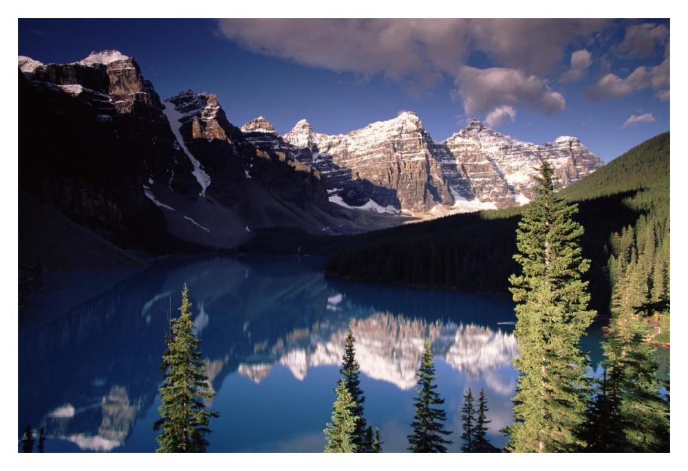 Wenkchemna Peaks And Moraine Lake, Valley Of The Ten Peaks, Banff National Park, Alberta, Canada-Paper Art-20,,X14,,