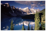 Wenkchemna Peaks And Moraine Lake, Valley Of The Ten Peaks, Banff National Park, Alberta, Canada-Paper Art-62,,X42,,