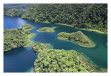 Islands At Southeast End Of Lake Kutubu In The Highlands, Papua New Guinea-Paper Art-32,,X22,,