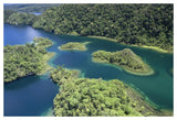 Islands At Southeast End Of Lake Kutubu In The Highlands, Papua New Guinea-Paper Art-50,,X34,,