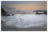Moon Over Playa Espadilla, Costa Rica-Paper Art-50,,X34,,