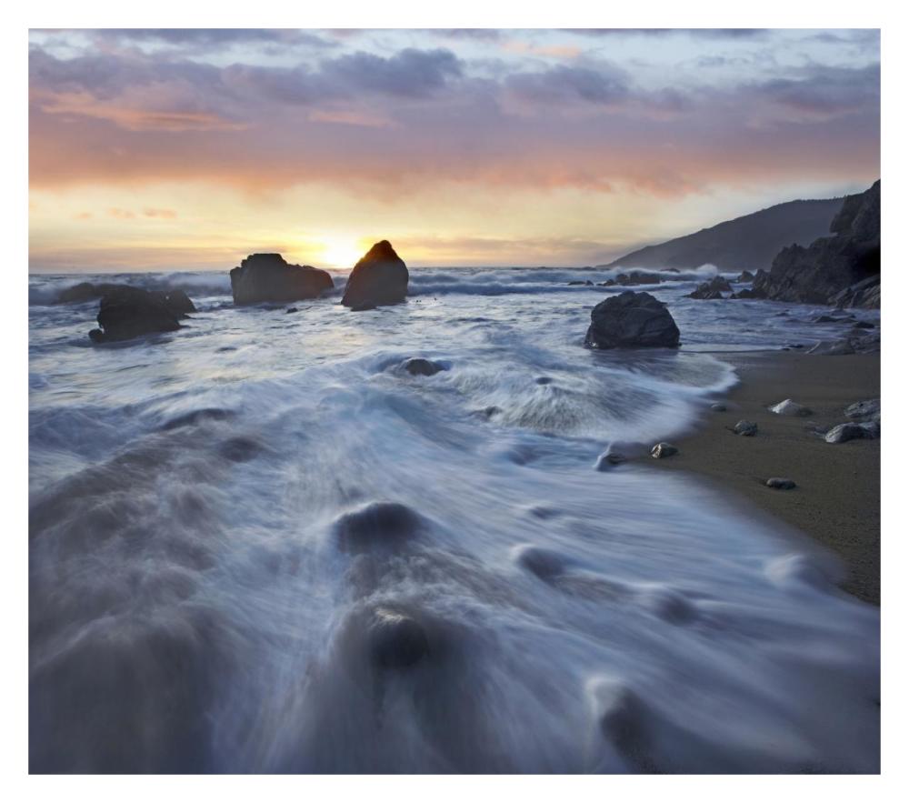 Kirk Creek Beach, Big Sur, California-Paper Art-32,,X28.4,,
