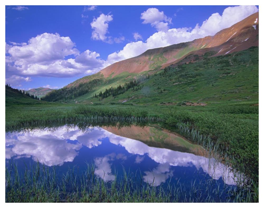 Mount Baldy And Elk Mountains, Colorado-Paper Art-50,,X38,,