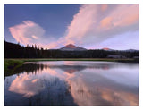 Clouds Reflected In Sparks Lake, Oregon-Paper Art-18,,X14,,
