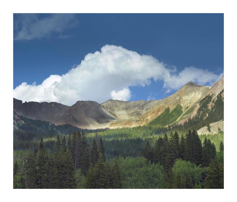 Elk Mountains Near Crested Butte, Colorado-Paper Art-18,,X15.44,,