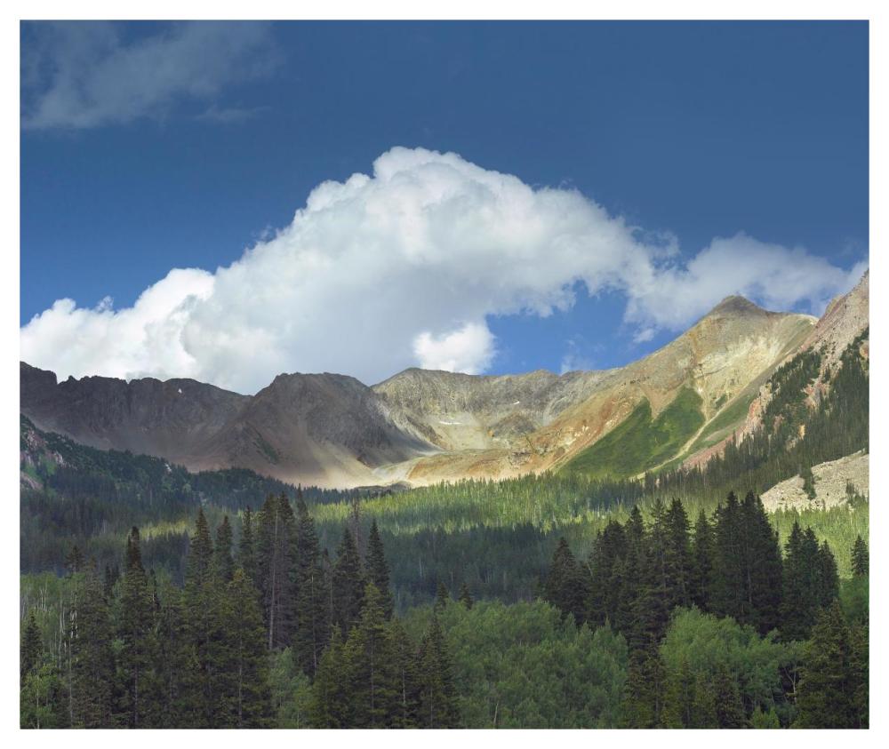 Elk Mountains Near Crested Butte, Colorado-Paper Art-46,,X38.96,,
