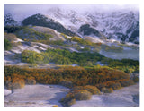 Elk Mountains With Dusting Of Snow, Colorado-Paper Art-18,,X14,,