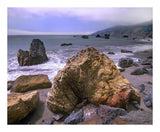 Rocks On Kirk Creek Beach, Big Sur, California-Paper Art-22,,X18,,