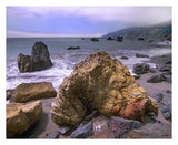 Rocks On Kirk Creek Beach, Big Sur, California-Paper Art-30,,X24,,