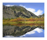 Boulder Mountains Reflected In Beaver Pond, Idaho-Paper Art-18,,X15.28,,
