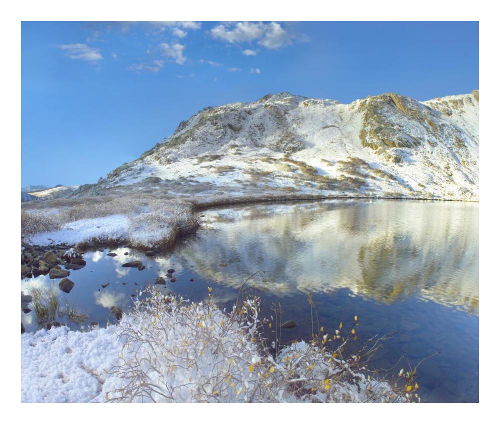 Pond And Geissler Mountain, Linkins Lake, Colorado-Paper Art-24,,X20.26,,