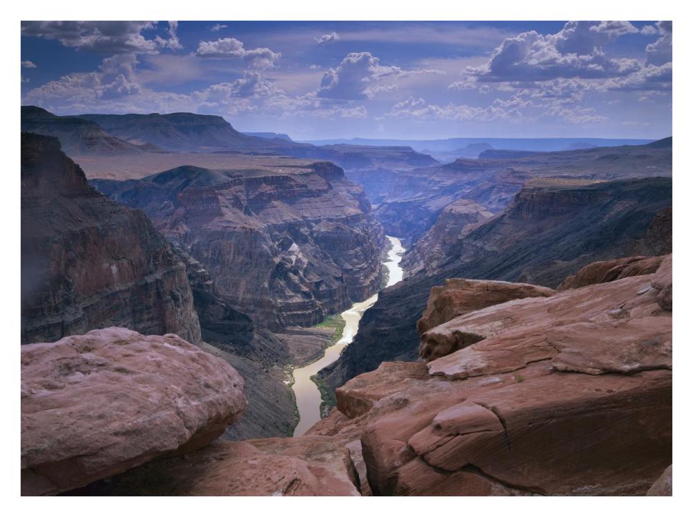 Colorado River, Grand Canyon National Park, Arizona-Paper Art-34,,X26,,