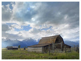 Mormon Row Barn, Grand Teton National Park, Wyoming-Paper Art-50,,X38,,