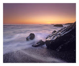 Sunset At San Simeon State Park Big Sur, California-Paper Art-26,,X22,,