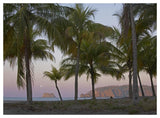 Moon Setting, Playa Carillo, Guanacaste, Costa Rica-Paper Art-50,,X38,,