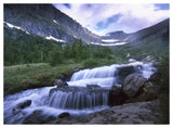 Lunch Creek Cascades, Glacier National Park, Montana-Paper Art-50,,X38,,