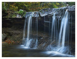 Cayuga Falls, Ricketts Glen State Park, Pennsylvania-Paper Art-42,,X32,,