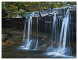 Cayuga Falls, Ricketts Glen State Park, Pennsylvania-Paper Art-50,,X38,,