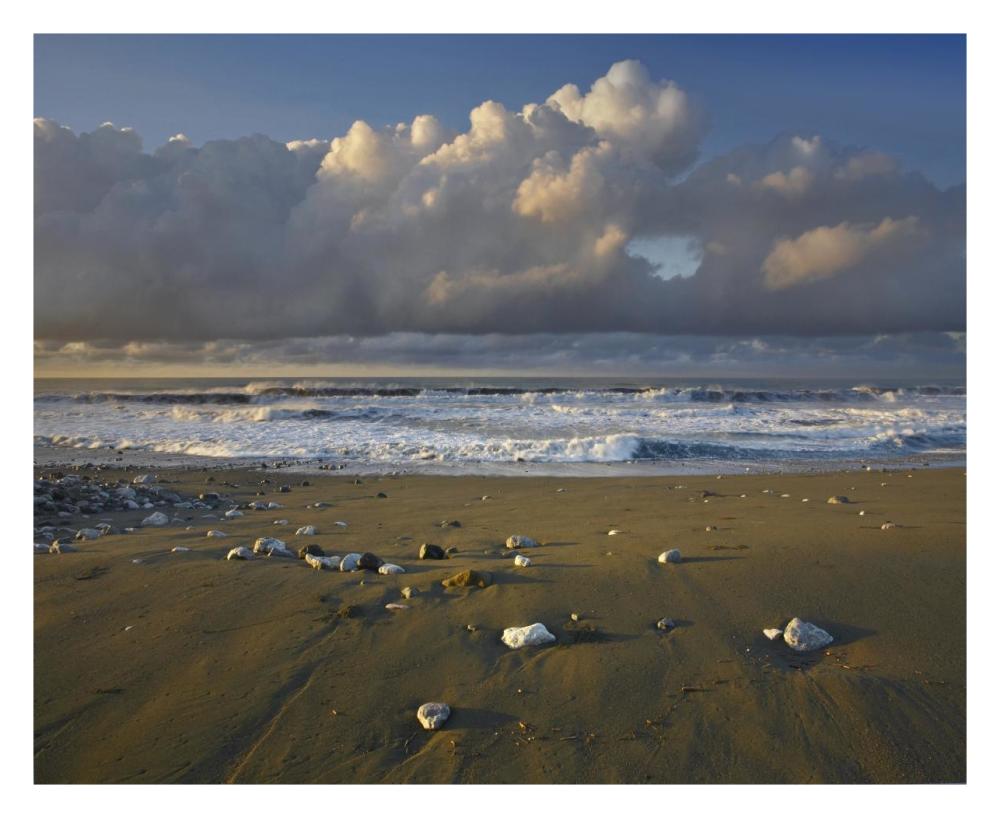 Beach And Waves, Corcovado National Park, Costa Rica-Paper Art-30,,X24,,