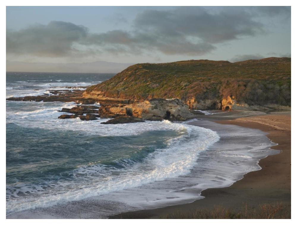 Spooners Cove, Montano De Oro State Park, California-Paper Art-50,,X38,,