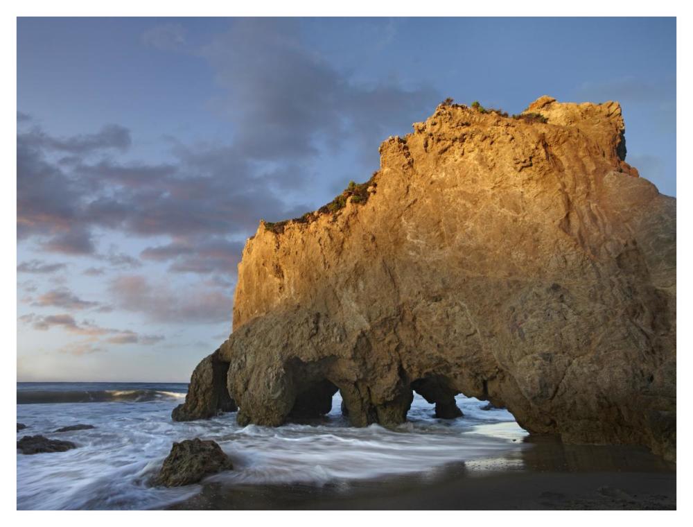 Natural Bridge On El Matador State Beach, California-Paper Art-42,,X32,,