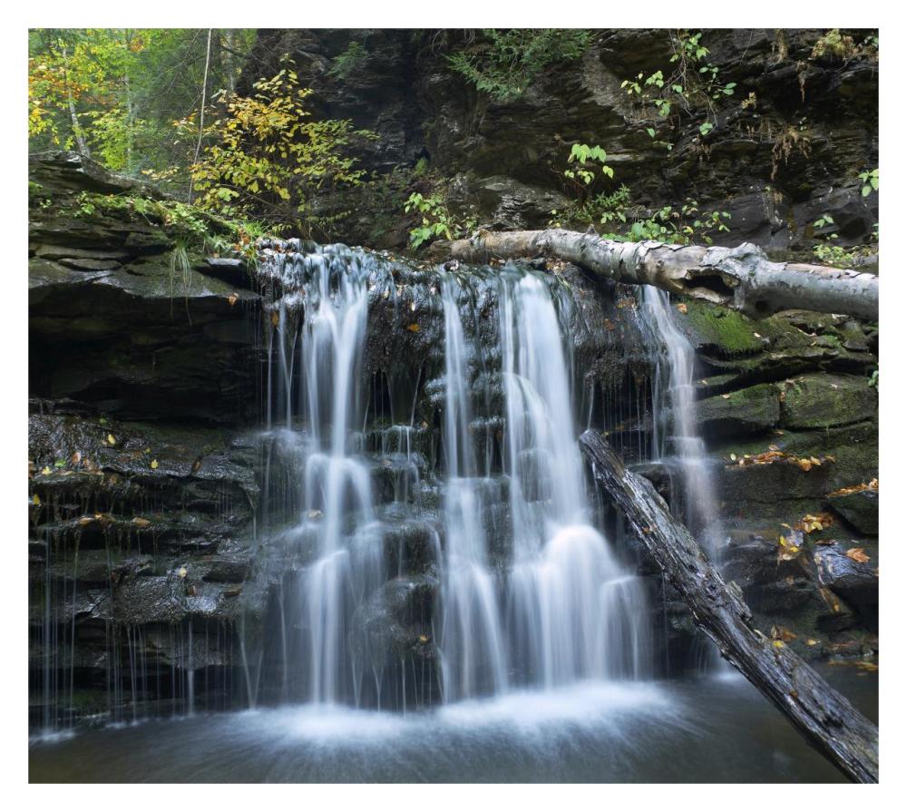 Seneca Falls, Ricketts Glen State Park, Pennsylvania-Paper Art-32,,X28.7,,