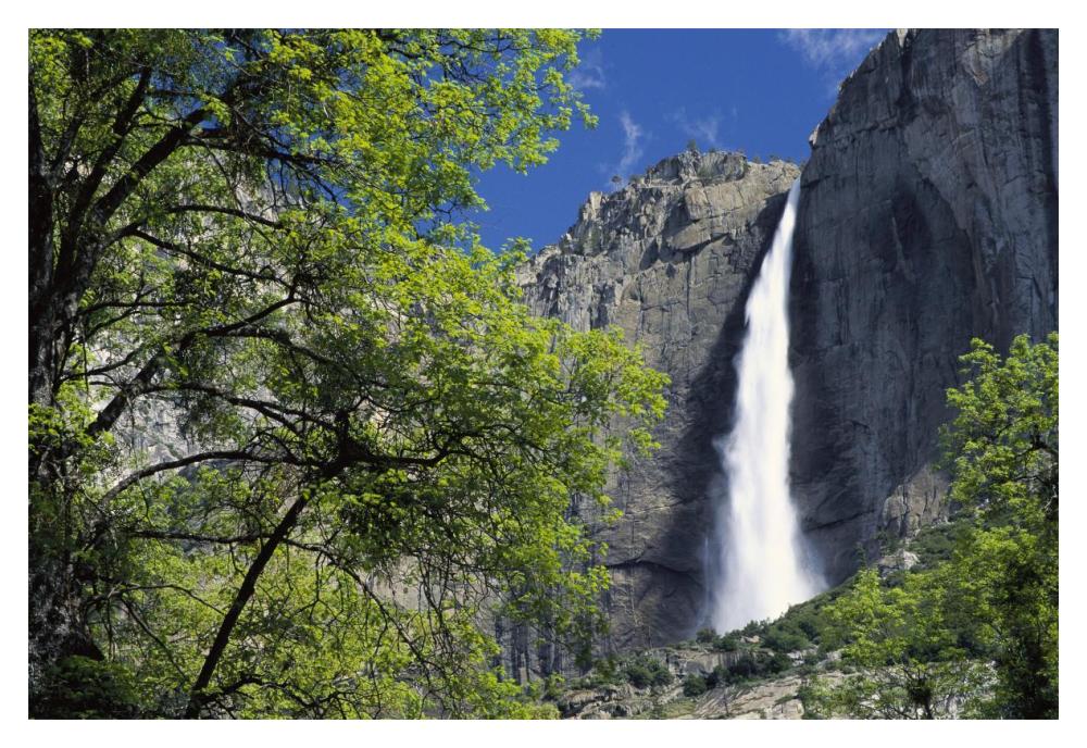 Bridal Veil Falls, Yosemite National Park, California-Paper Art-20,,X14,,