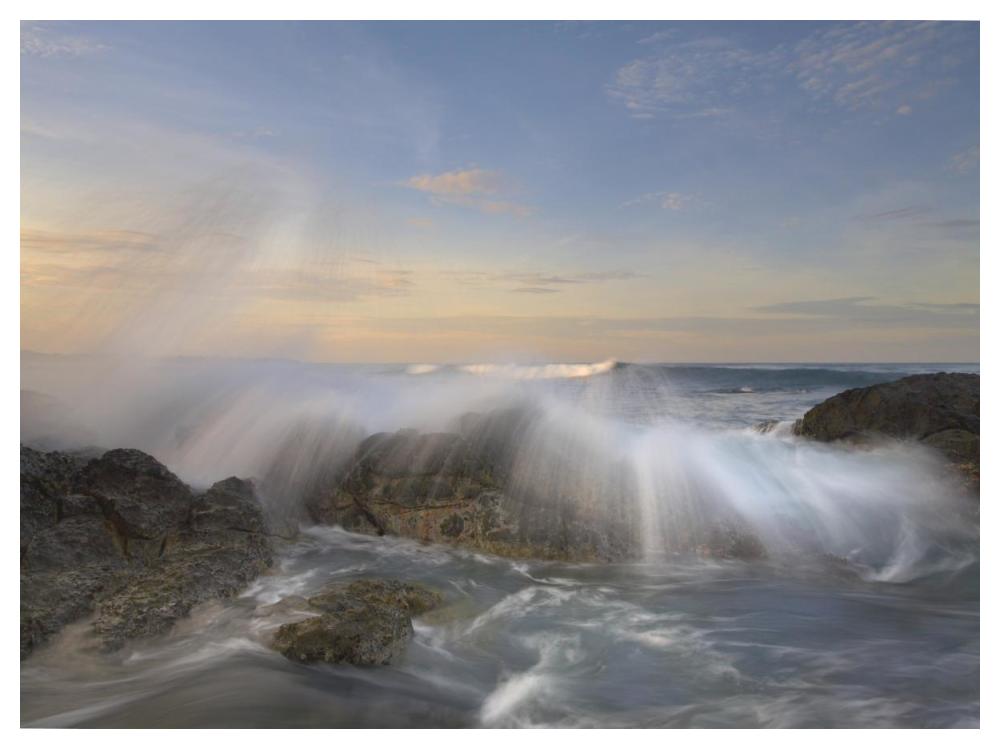 Wave Breaking, Playa Langosta, Guanacaste, Costa Rica-Paper Art-50,,X38,,
