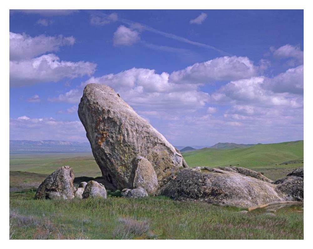Boulders, Carrizo Plain National Monument, California-Paper Art-34,,X26,,
