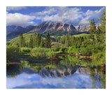 Easely Peak, Sawtooth National Recreation Area, Idaho-Paper Art-18,,X15.12,,