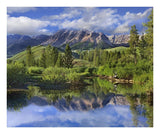 Easely Peak, Sawtooth National Recreation Area, Idaho-Paper Art-24,,X20.04,,