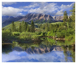 Easely Peak, Sawtooth National Recreation Area, Idaho-Paper Art-42,,X34.8,,