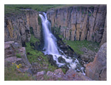 North Clear Creek Falls Cascading Down Cliff, Colorado-Paper Art-26,,X20,,
