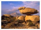 Balanced Rocks, Guadalupe Mountain National Park, Texas-Paper Art-34,,X26,,