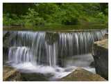 Sand Creek Cascades In Osage Hills State Park, Oklahoma-Paper Art-42,,X32,,