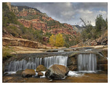 Oak Creek In Slide Rock State Park Near Sedona, Arizona-Paper Art-50,,X38,,