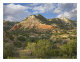 Sandstone Mountains, Palo Duro Canyon State Park, Texas-Paper Art-26,,X20,,