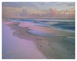 Beach At Sunrise, Gulf Islands National Seashore, Florida-Paper Art-42,,X32,,