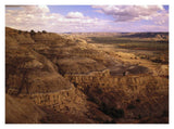 Badlands In Theodore Roosevelt National Park, North Dakota-Paper Art-18,,X14,,