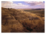 Badlands In Theodore Roosevelt National Park, North Dakota-Paper Art-34,,X26,,