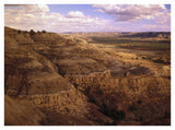 Badlands In Theodore Roosevelt National Park, North Dakota-Paper Art-42,,X32,,