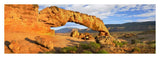 Panorama Of Sunset Arch, Escalante National Monument, Utah-Paper Art-38,,X14,,