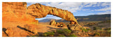 Panorama Of Sunset Arch, Escalante National Monument, Utah-Paper Art-56,,X20,,