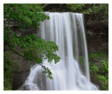 Cascading Waterfall In Jefferson National Forest, Virginia-Paper Art-32,,X26.9,,