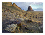 Shiprock, The Basalt Core Of An Extinct Volcano, New Mexico-Paper Art-26,,X20,,
